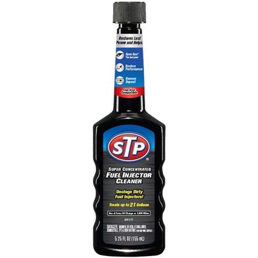 STP Fuel Injector Cleaner Super Concentrated Bottle 5.25 fl oz 6 Pack 78577-6PK