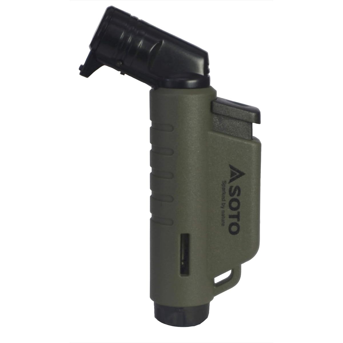 SOTO Micro Torch ACTIVE Army Green ST-486AG Width 5 x Depth 1.9 x Height 9cm