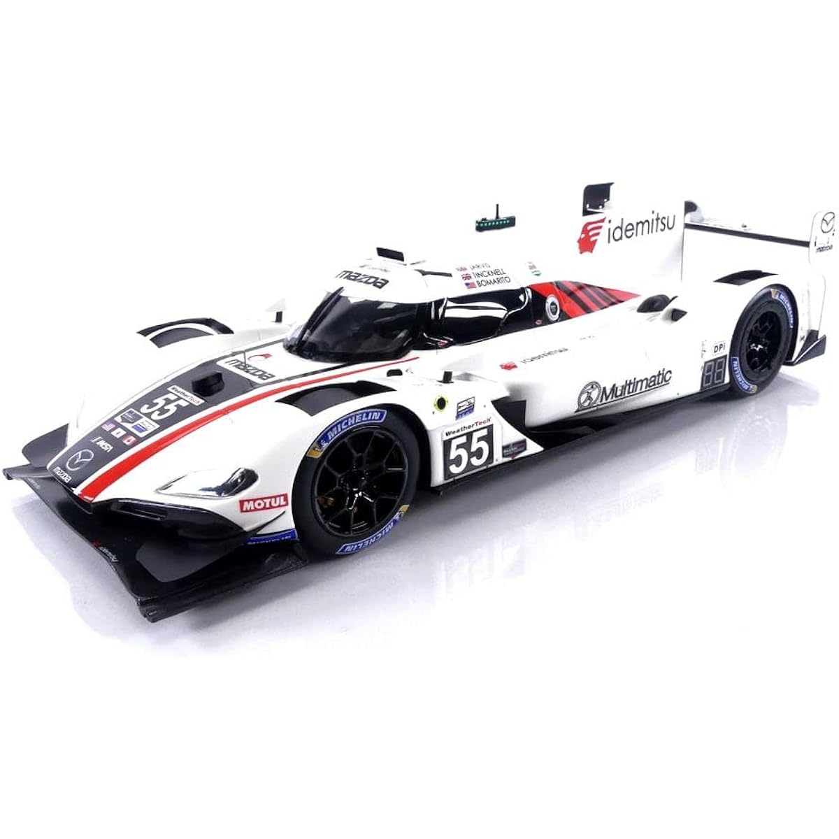 TOP SPEED 1/18 Mazda RT24-P DPi IMSA Daytona 24 Hours 2021 3rd place #55 Mazda Motorsports Completed Product
