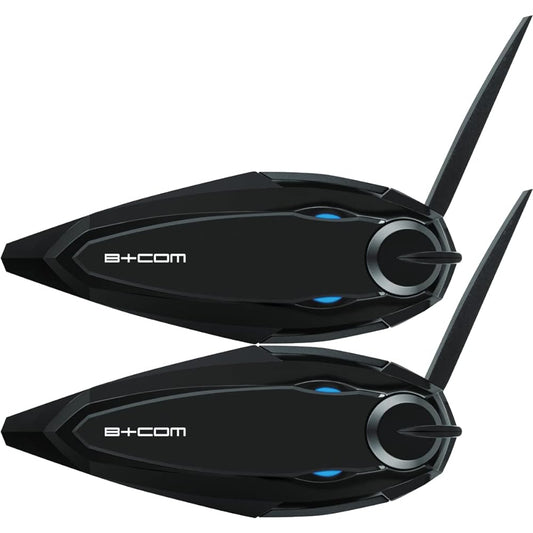 SYGN HOUSE Motorcycle Bluetooth Communication System B+COM SB6XR (B Com SB6XR) Black Pair Unit 00082397