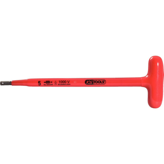 KS TOOLS Insulated T-grip hex box spanner 8x250mm 117.1687
