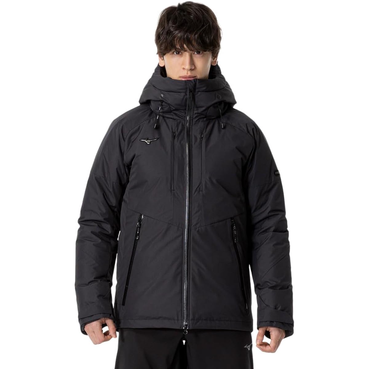 [Mizuno] Training Wear, Hybrid Down Coat, Reflection Gear, Heat Retention, Water Repellent, Moisture Absorbent, Heat Generating, 32MEA538