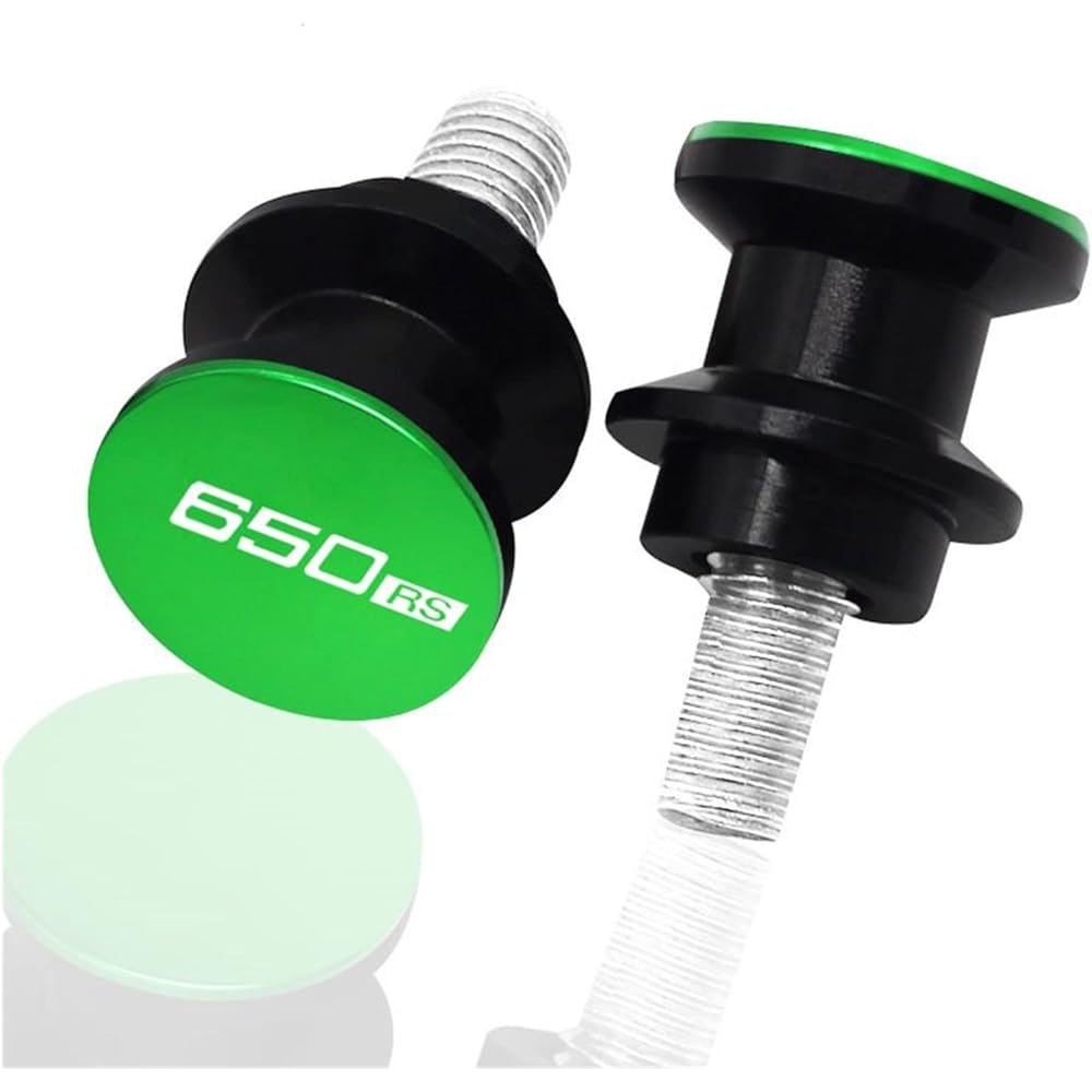 Swing Arm Spool Slider Stand For Ka-wa-sa-ki Z650RS Z 650RS Z650rs 2021-2022 Motorcycle 8mm Swing Arm Spool Slider Stand (Color: Green)