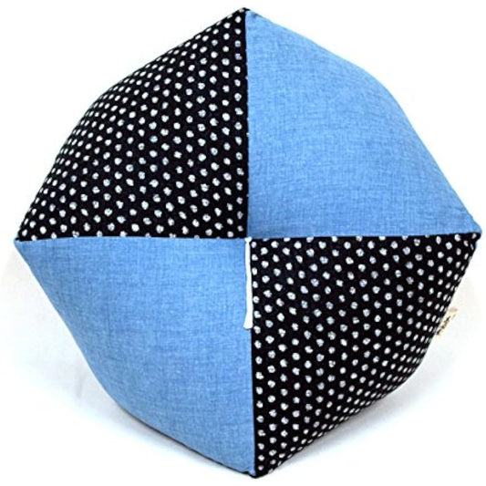 Ojami Kids Learning Arare Black x Forget-me-not Rakuchu Takaokaya Made in Japan