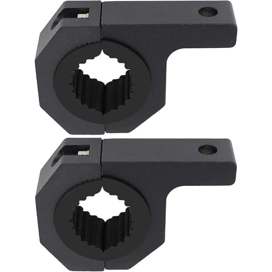 3E 2 1.5 inch 1.75 inch 2 inch 2 inches horizontal bra bar clamp LED light bar mount bracket bracket track jeep off -road SUV UTV ATV ATV ATV ATV bar LED tube clamp roof floors holder