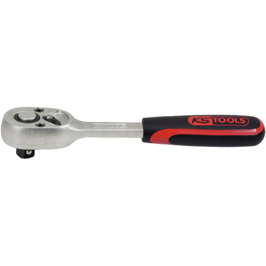 KS TOOLS Mini Reversible Ratchet, 1/4", 72 Teeth [Parallel Import]