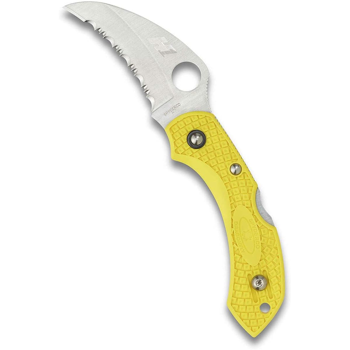 Spyderco Dragonfly 2 Salt Hawkbill Wave Blade C28SYL2HB