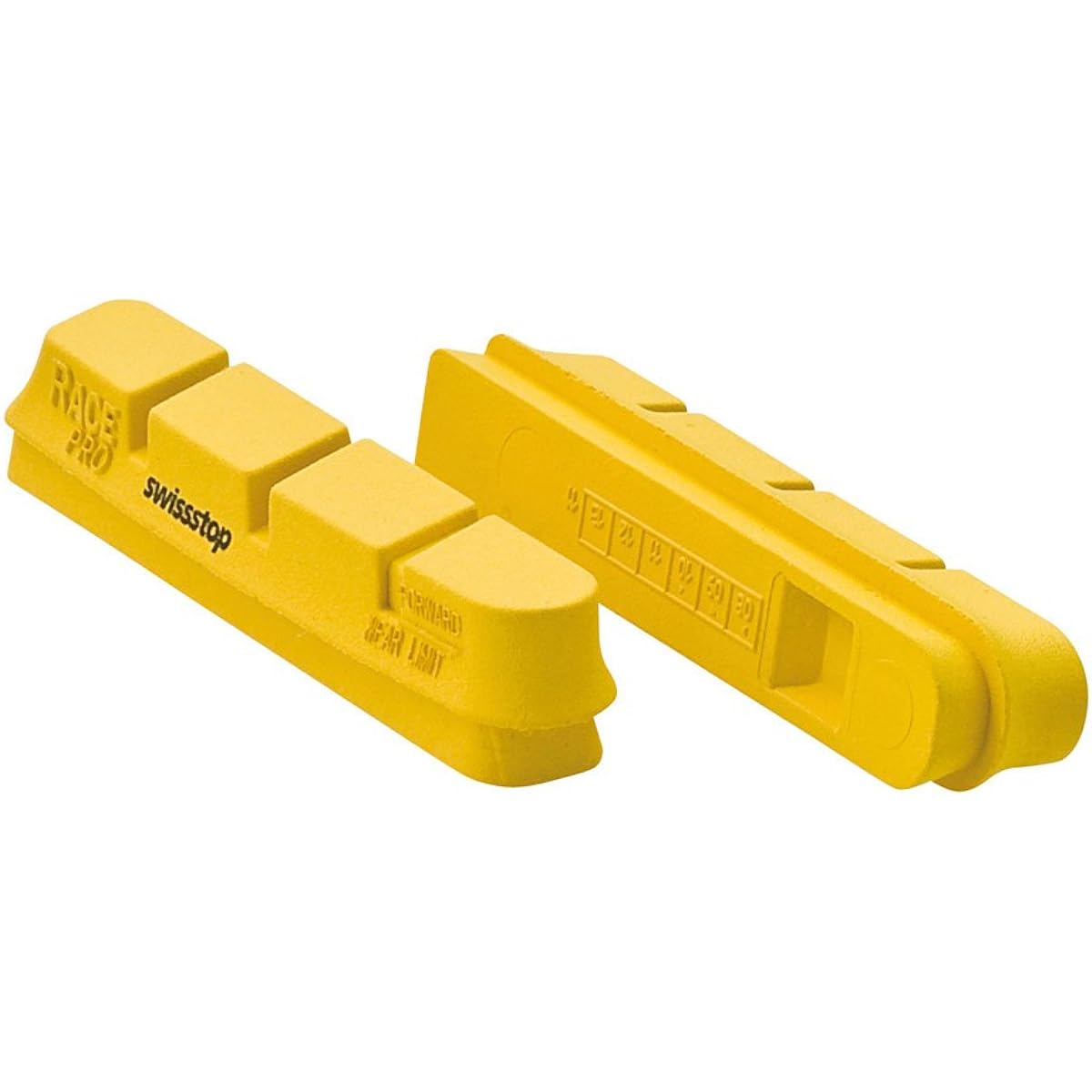 SWISS STOP [Genuine] Bicycle Rim Brake Shoe Race Pro Yellow King Carbon Rim Race Pro Yellow King P100002484