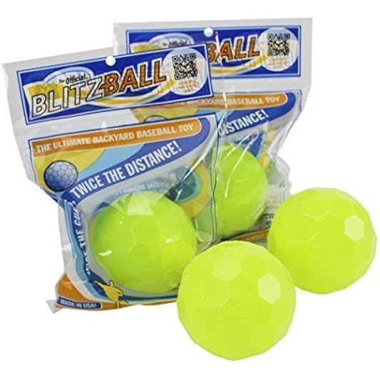 Blitzball Plastic Baseball (4 pack)