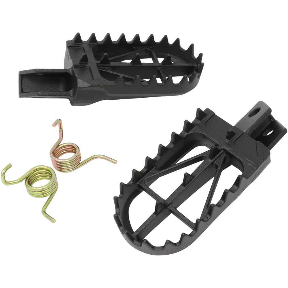 DRC (DRC) Wide foot peg Chromoly CC110 (JA10/JA45/JA60)'13-22 Spring included Mid (genuine equivalent) Front and rear width approx. 50mm Stable riding Standing Mud removal Chromoly steel High strength High durability Cross Cub 110 Dirtfreak D48- 02-543