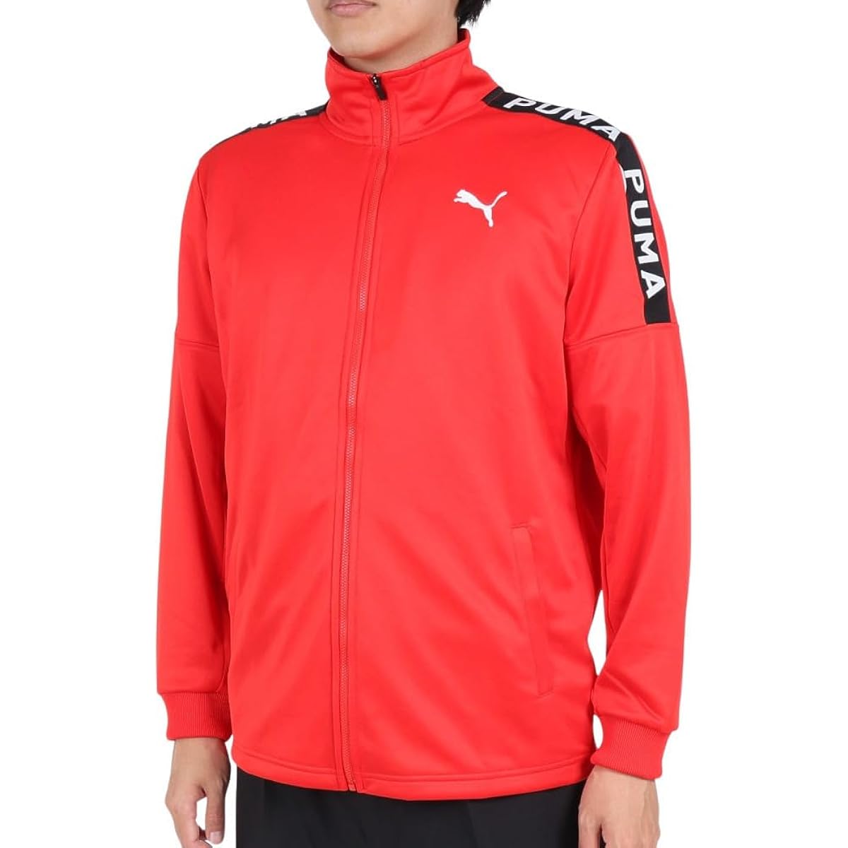 [PUMA] Training Absorbent Quick Drying Jersey Knit Jacket (Tape) 523551 Men's