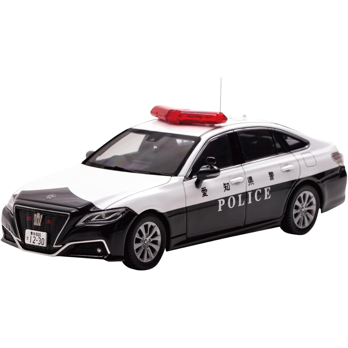 RAI'S 1/43 Toyota Crown (ARS220) 2022 Aichi Prefectural Police Expressway Traffic Police Force Vehicle (632) Completed Product