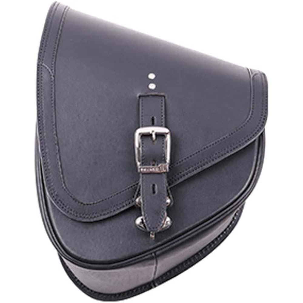 DEGNER Leather Rigid Bag/LEATHER RIGID BAG Black SB-84