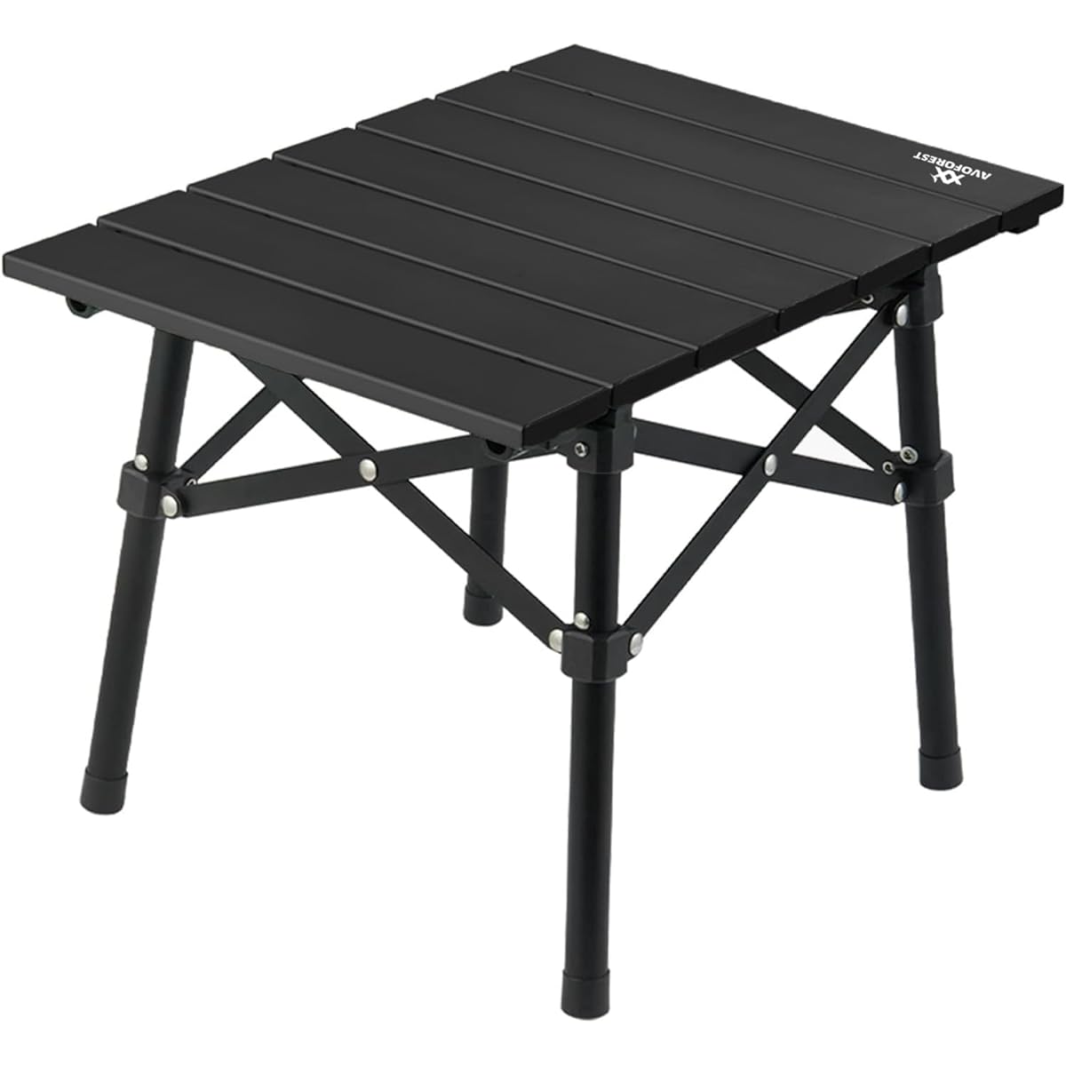 Camping Table AVOFOREST Table Outdoor Aluminum Compact Easy to Assemble Lightweight Load Capacity 50kg Includes Dedicated Storage Bag Foldable Roll Table Camping Table Picnic Outdoor Hiking BBQ