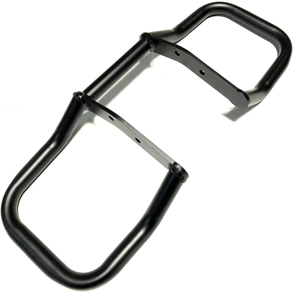 Kawasaki Engine Guard Engine Hanger Black Plated Silver W800 W650 W400 etc. External Custom Parts (Black)