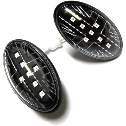 Union Jack Lens Side Marker Signal Lamp Amber LED Light Mini Cooper MK1 R502 R52 R53 R53 2006 for 2006