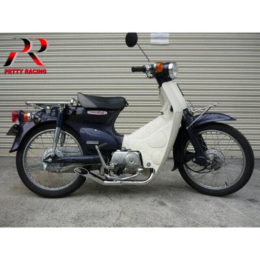 Super Cub Pretty yantya Tube Plated Muffler