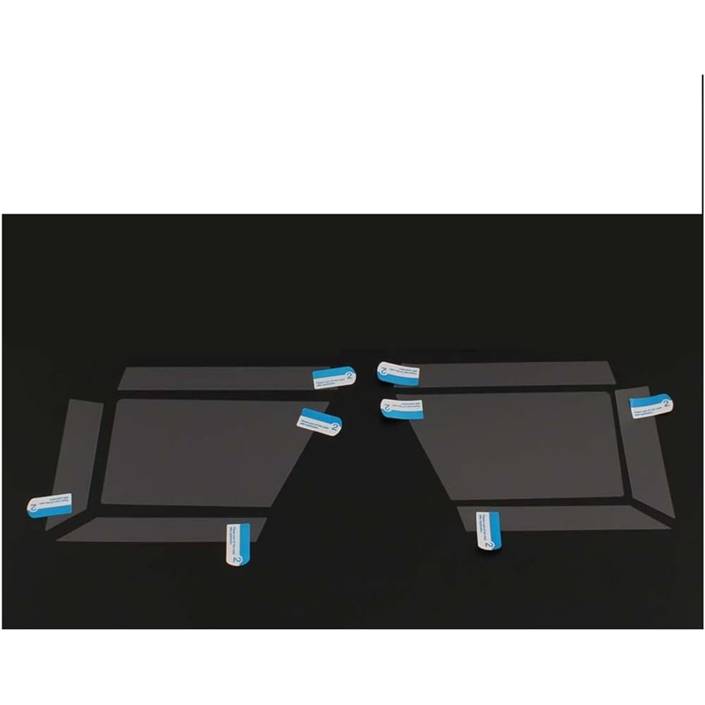 Fits for Tracer 9 2021-2022 Spare Parts Easy to Install 2Pcs Motorcycle Screen Protector Instrument Protection Film Protector Instrument