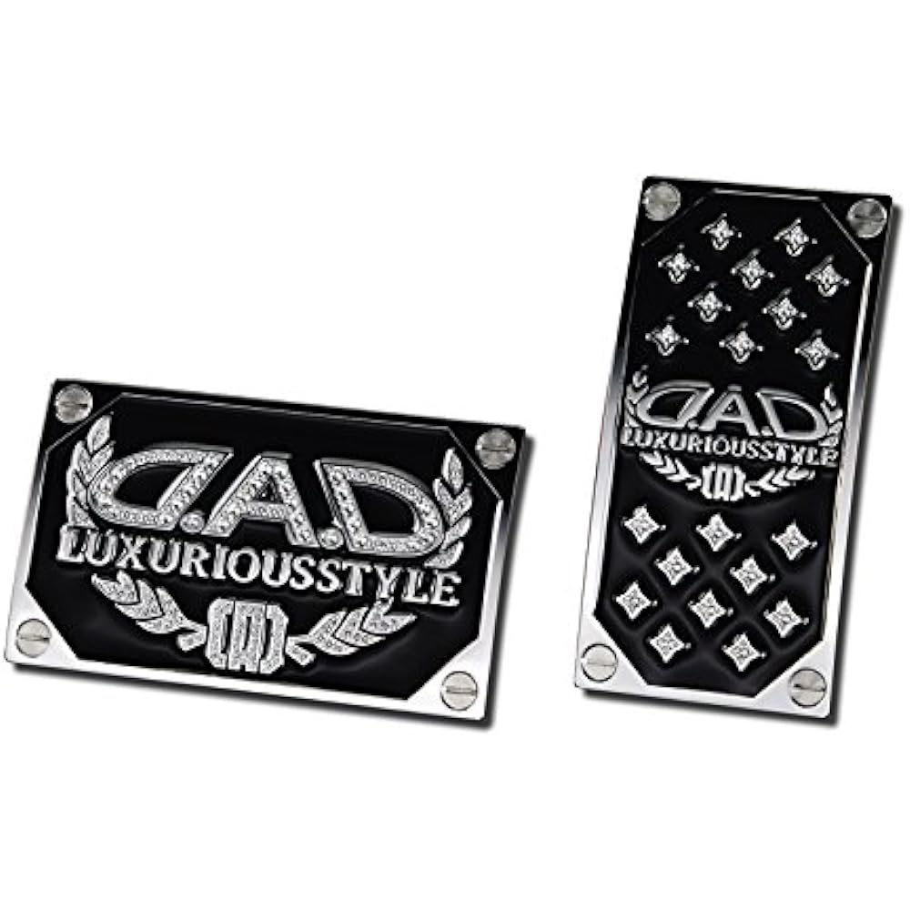 Garcon DAD Pedal Type Dils [S Size] Black/Jet Hematite SB007-03 D.A.D