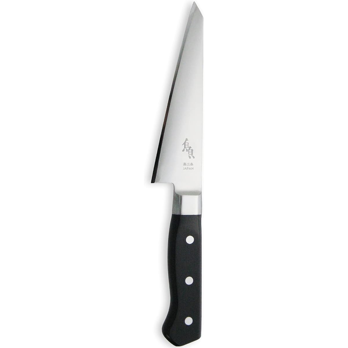 Nagao Fish Cleaning Knife, Small, Blade Length: 145mm, Molybdenum Vanadium Steel, Single Edge, Left Hand, Made in Japan