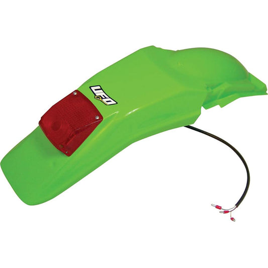 UFO KA02789-026 Replacement Plastic (Kawasaki Fender R KDX Green)