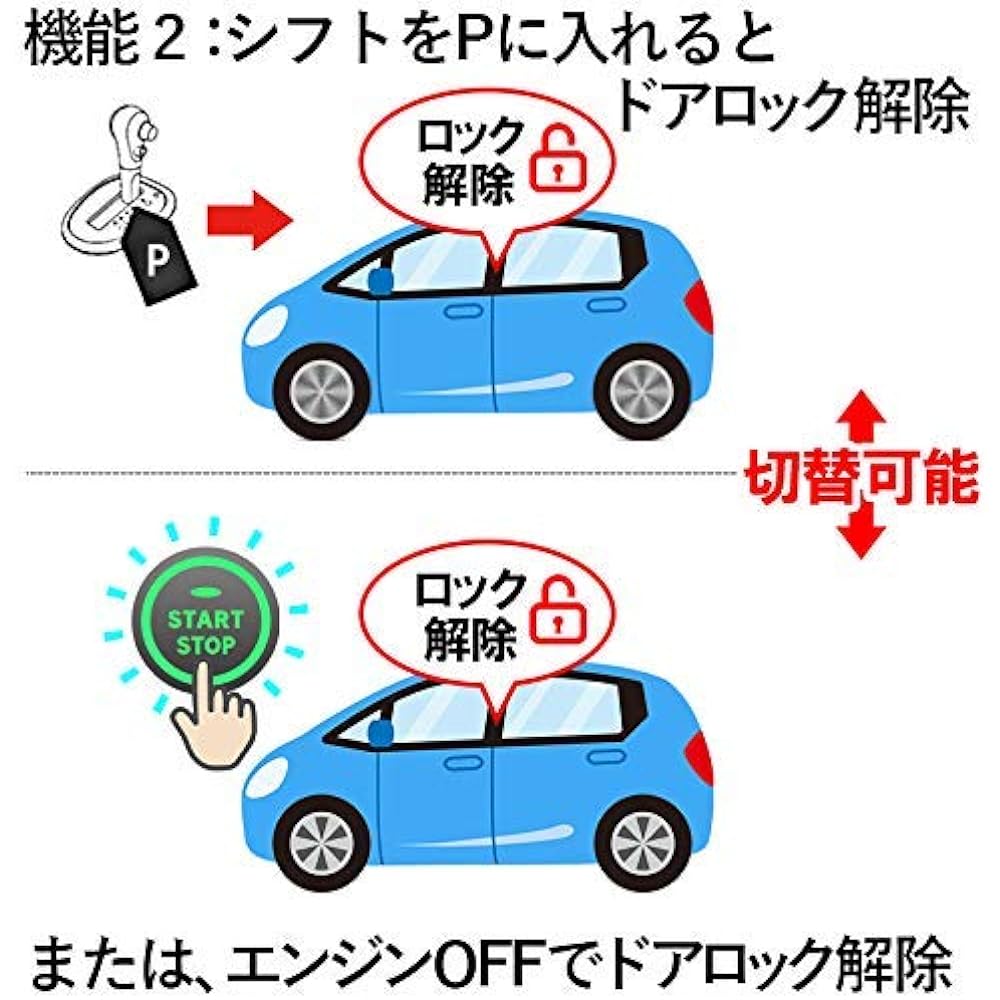 Corolla Sport Corolla Corolla Touring 210 Series Compatible Vehicle Speed Linked Auto Door Lock Kit Answer Backlight Function Added
