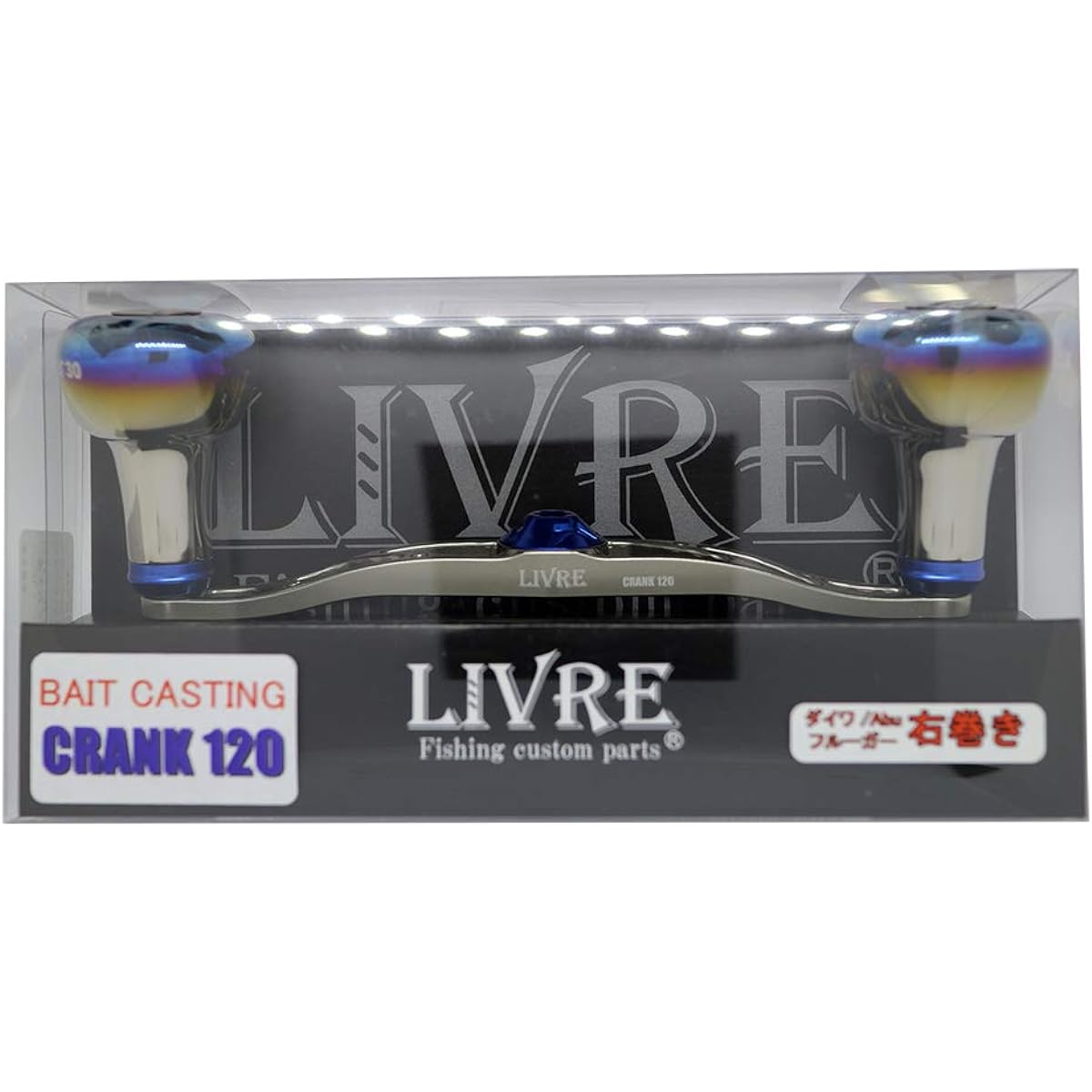 LIVRE Reel 2679 Full Comp Crank 120 EF30 Right Daiwa TIB