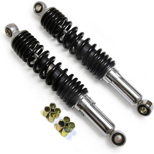 Volty CB400SS Eliminator 250 SR400 Rear suspension Rear shock Rear suspension 32cm Hole diameter 12mm Black Comes with replacement hole diameter 10mm Tokutoyo