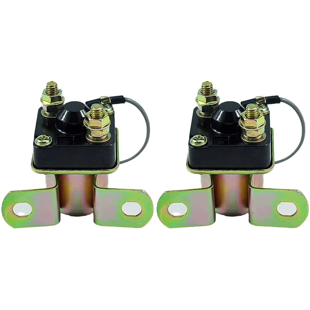 Starter Relay 1/2pcs Motorcycle Starter Solenoid Relay for Suzuki RE5 75-76 TC185 74-77 GN 125 250 82-83 GT185 73-77 GT550 72-77 GT750 72-77