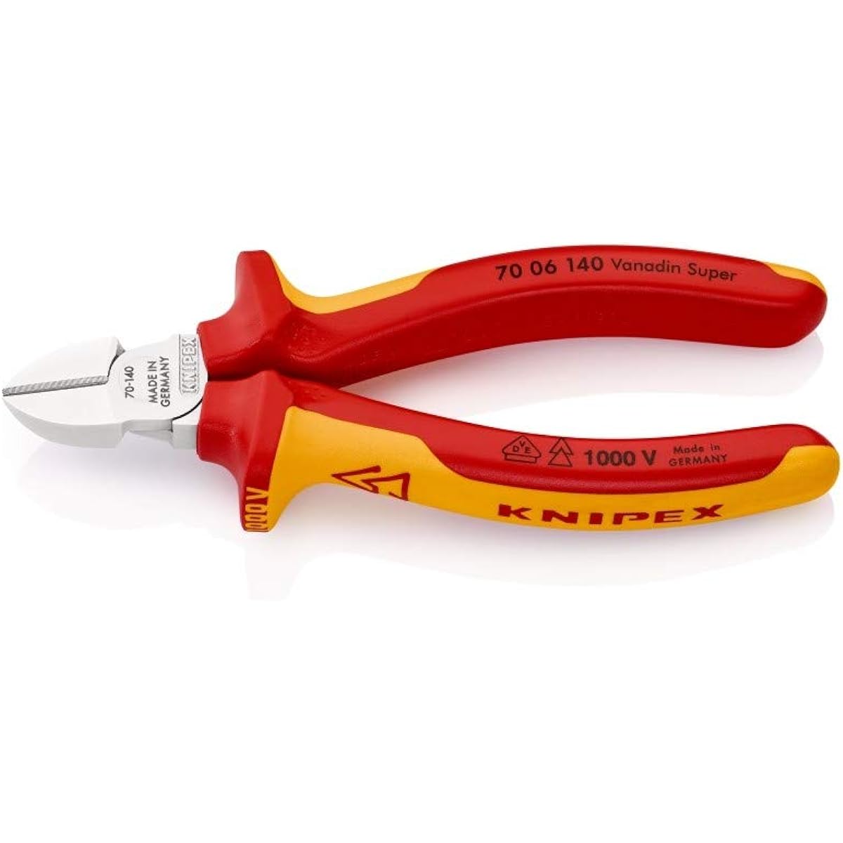KNIPEX 7006-140 Insulated diagonal nipper 1000V (SB)