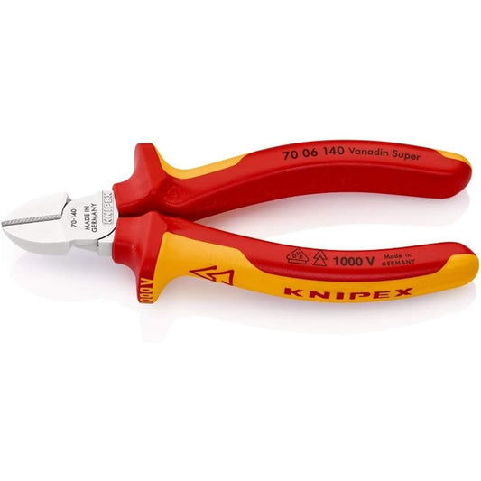 KNIPEX 7006-140 Insulated diagonal nipper 1000V (SB)