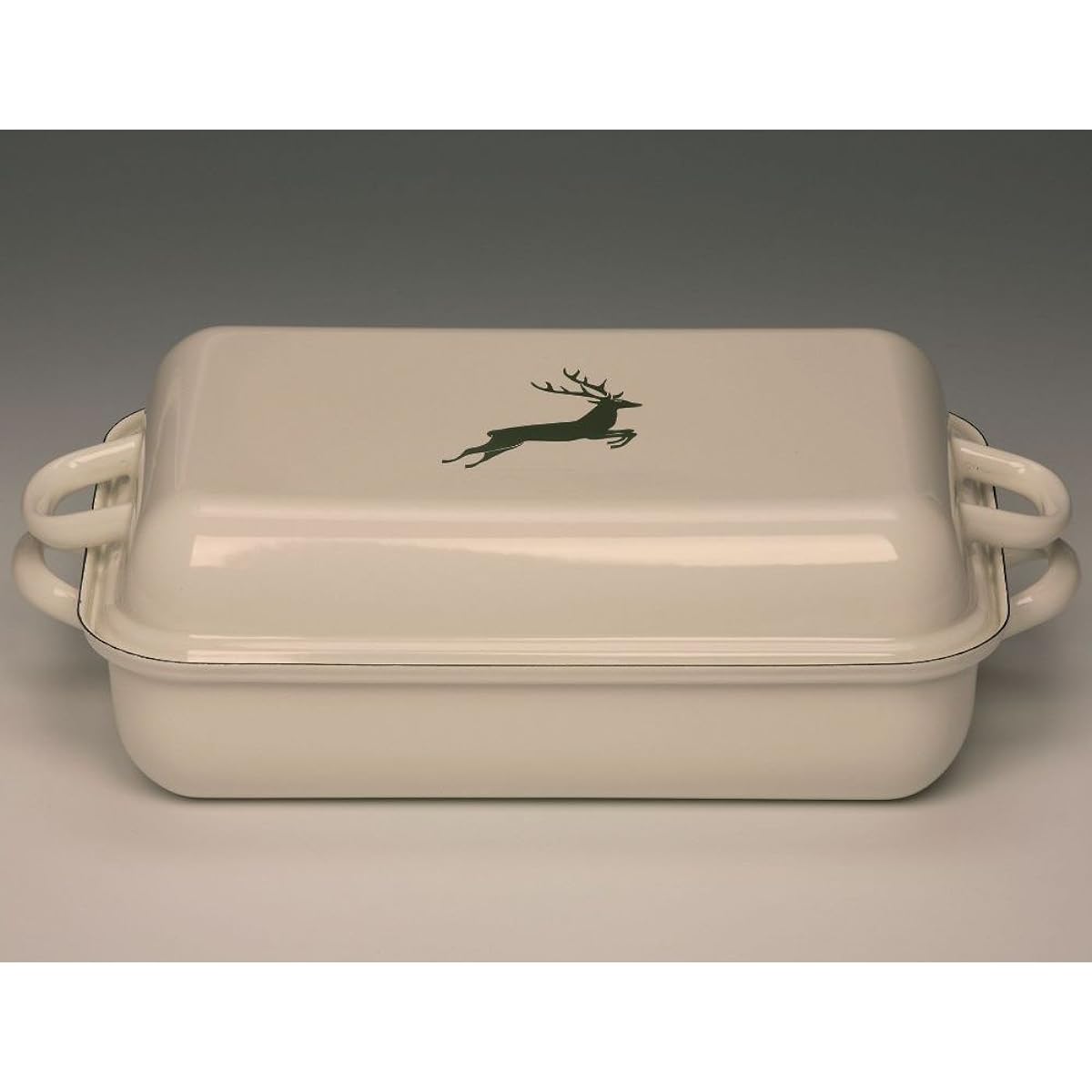 RIESS Lid HIRSCH Green 1kg Lid 26/37 and frying pan 0105-072