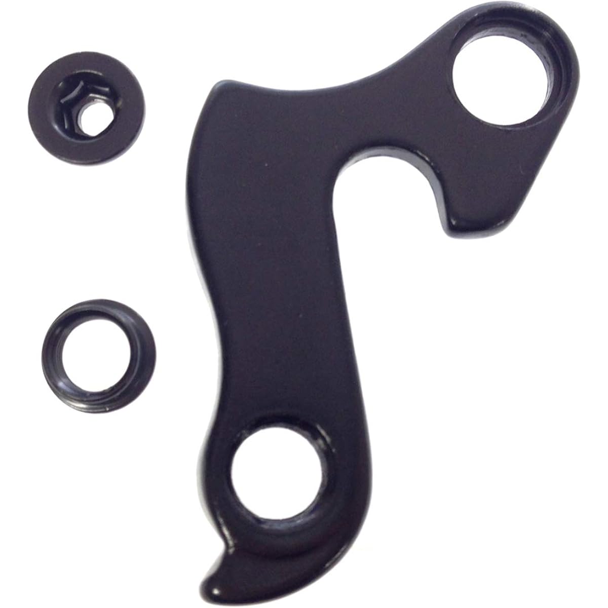 RITEWAY Derailleur Parts Black one size derailleur hanger for Glacier SW