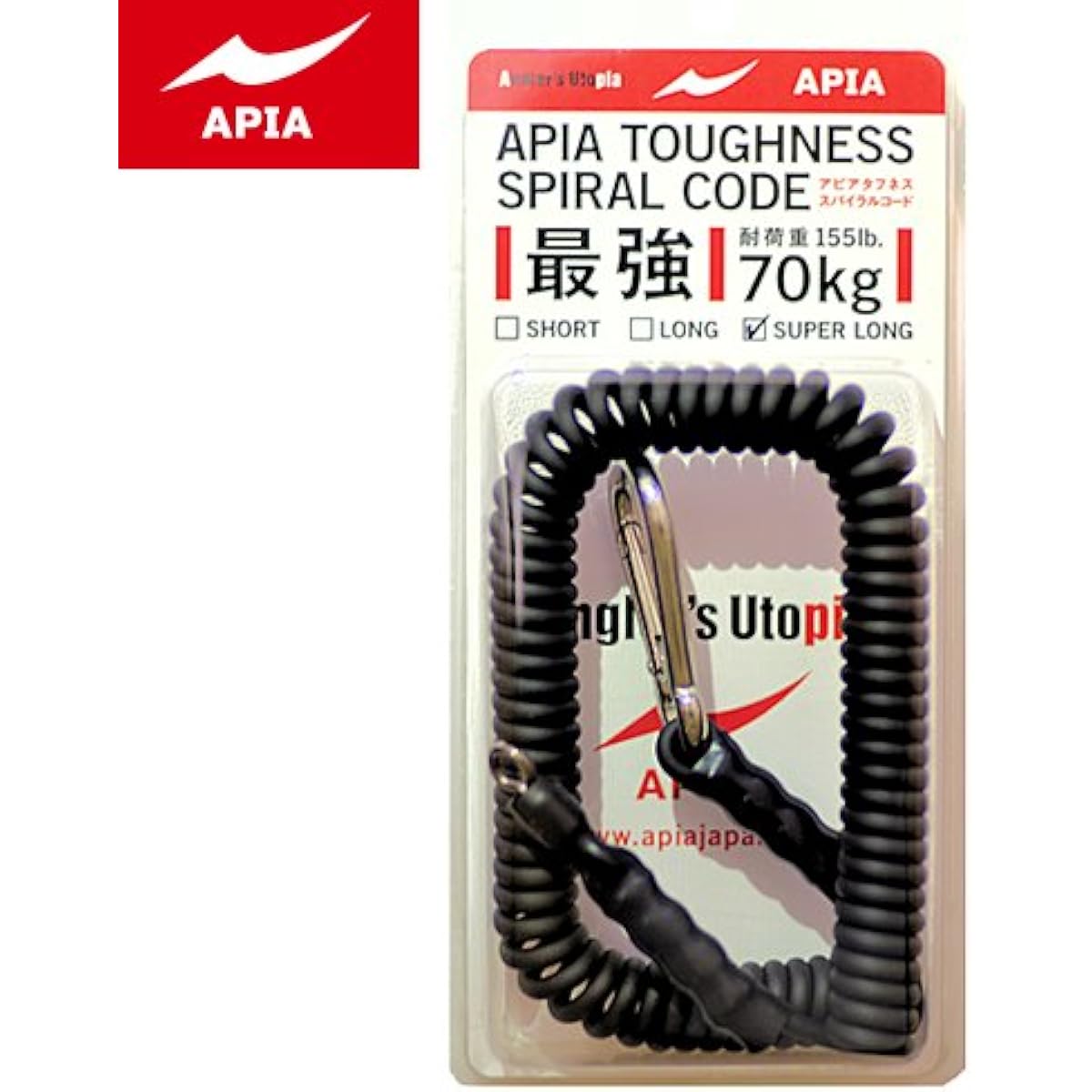 Apia Toughness Spiral Cord Strength 70kg SL.
