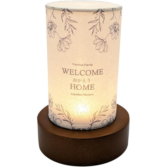 Obon Lantern Mini Lantern Botanical Candle Welcome Home Cordless LED