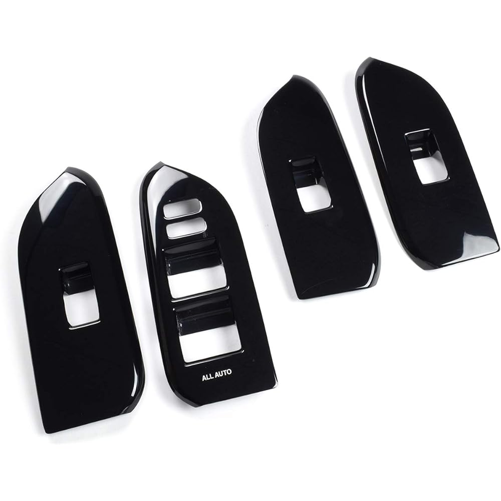 SecondStage Toyota Land Cruiser Prado 150 Series Late Compatible PWSW (Door Switch) Panel Piano Black/T388BLK