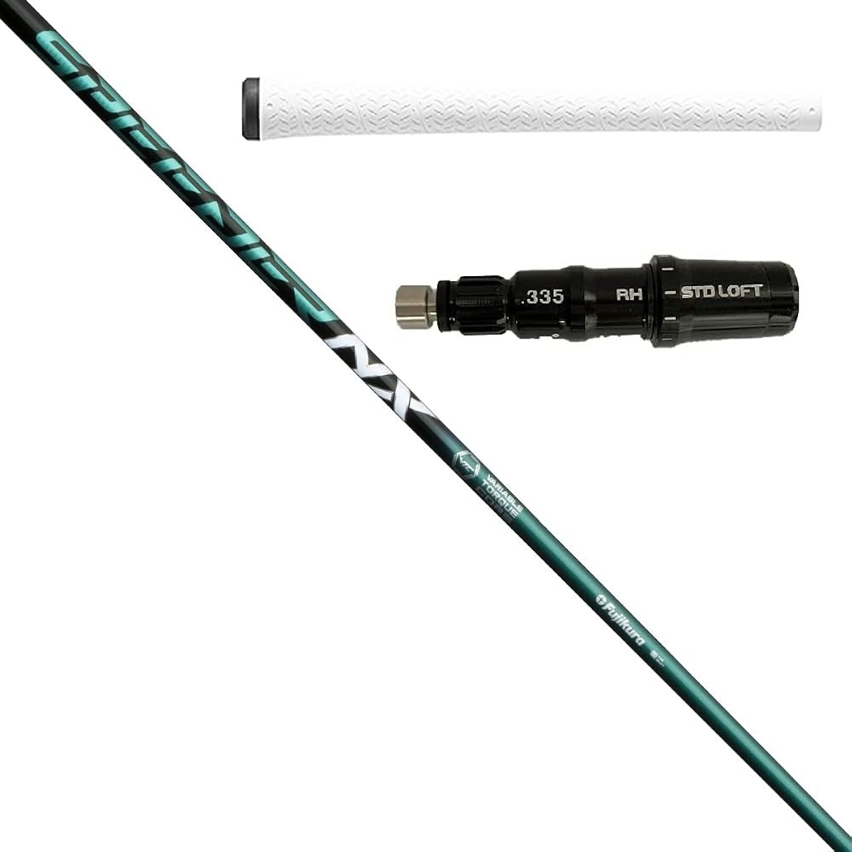 Fujikura Taylor Made STELTH series/SIM series/M6/M5/M4/M3 Driver compatible shaft with sleeve Speeder NX Green (Green) 40 SR 45.75 inch (with IOMIC grip)