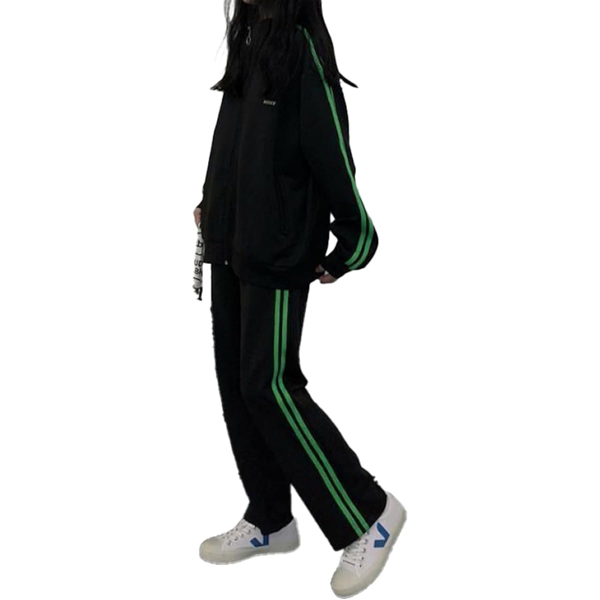 [WesRiva] Jersey Top and Bottom Set Training Wear Tops Bottoms Long Sleeve Exercise Running Wear Shirt Sports Walking