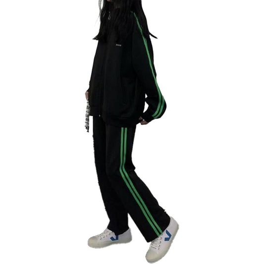 [WesRiva] Jersey Top and Bottom Set Training Wear Tops Bottoms Long Sleeve Exercise Running Wear Shirt Sports Walking