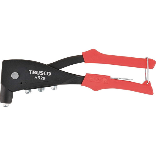 TRUSCO Hand Riveter M2.4~4.8 (with rivet size confirmation hole) HR28