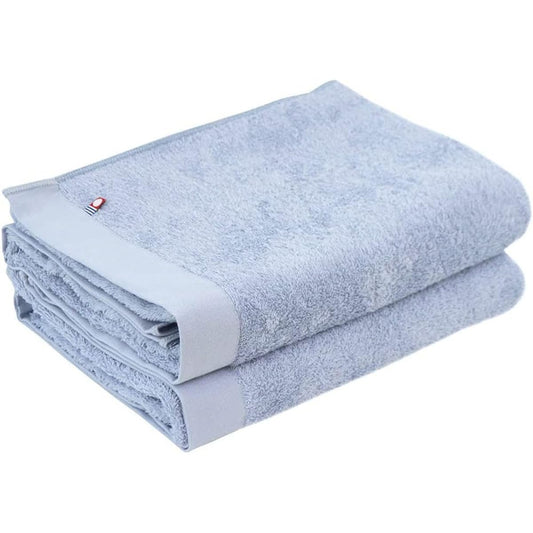 Imabari Towel Resort Hotel Style Bath Towel Set of 2 (Blue)