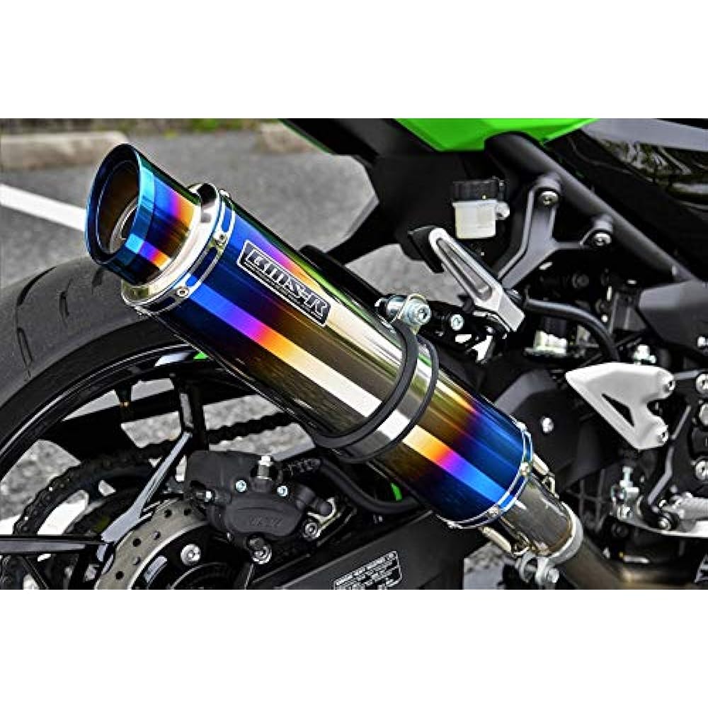 BEAMS R-EVO2 Slip-on Heat Titanium Silencer Government Certification NINJA400 2018~ G431-54-P1J