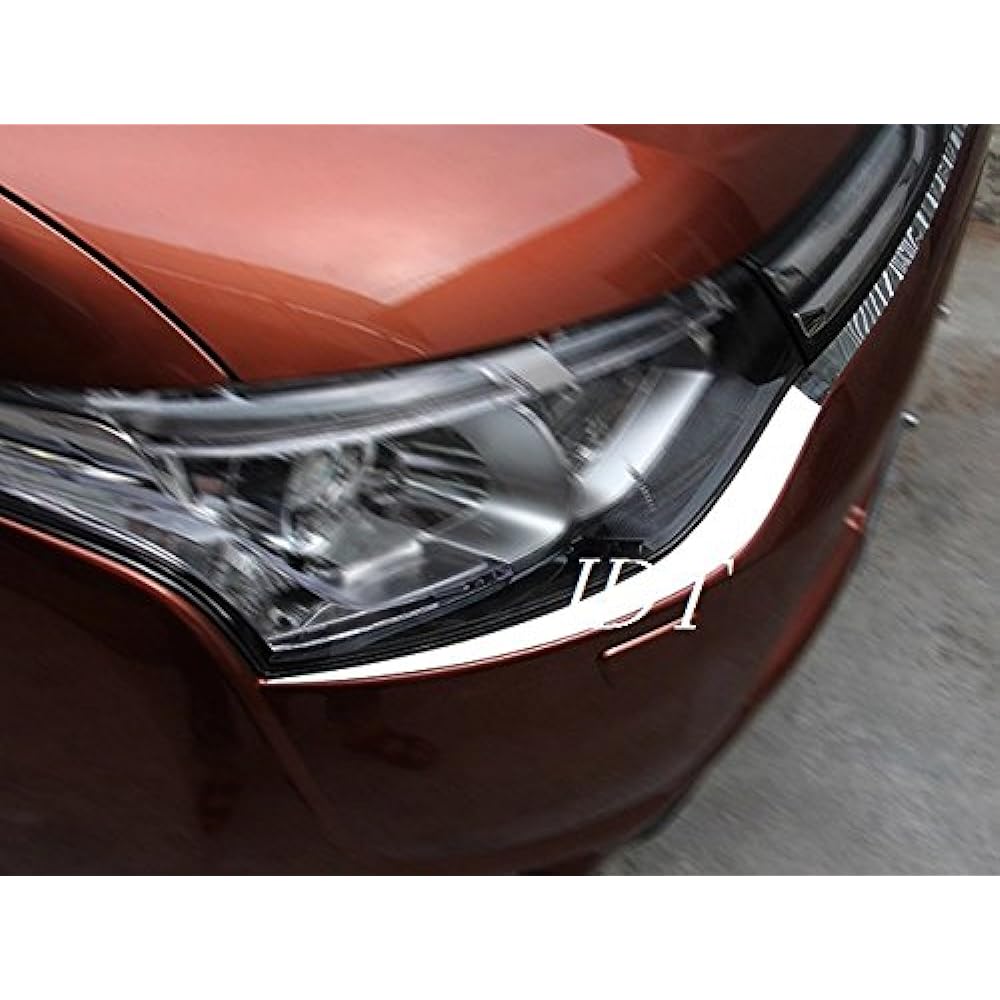 Mitsubishi Outlander Plated Eyeline Underline Headlight Garnish Mirror Exterior