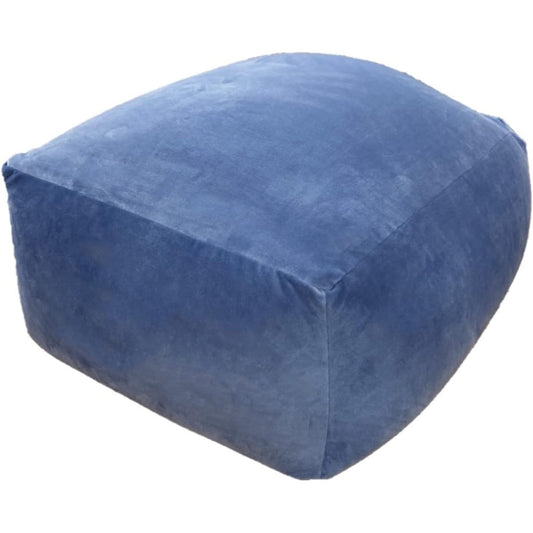 Ribuhaato Sofa Cushion Mochimash Blue (Total Length Approx. 60cm) Bead Cushion Chair Cushion 85444-62