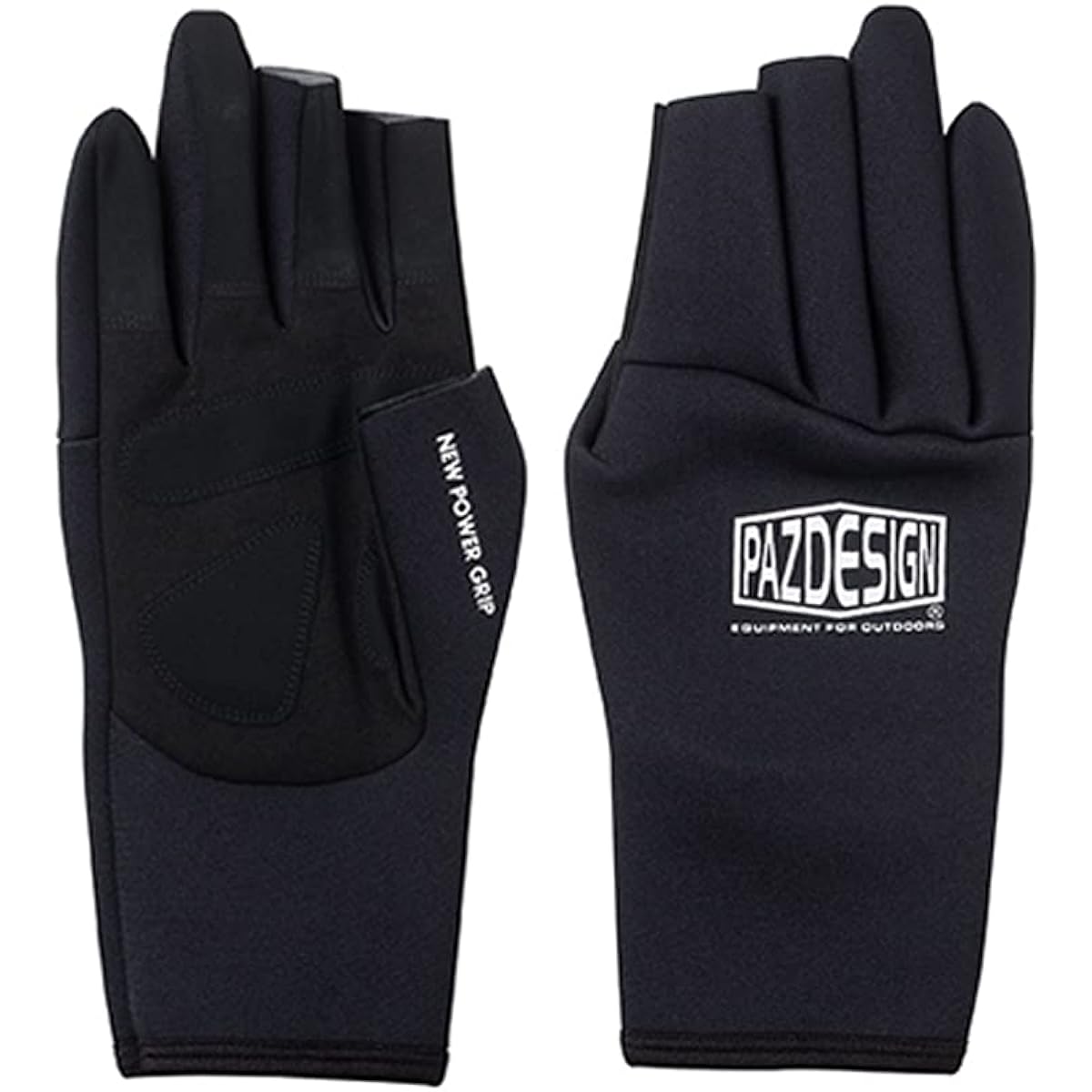 Pazdesig CHLOROPRENE 3 FINGER LESS GLOVES II Chloroprene 3 Fingerless Gloves 2 PGV-042