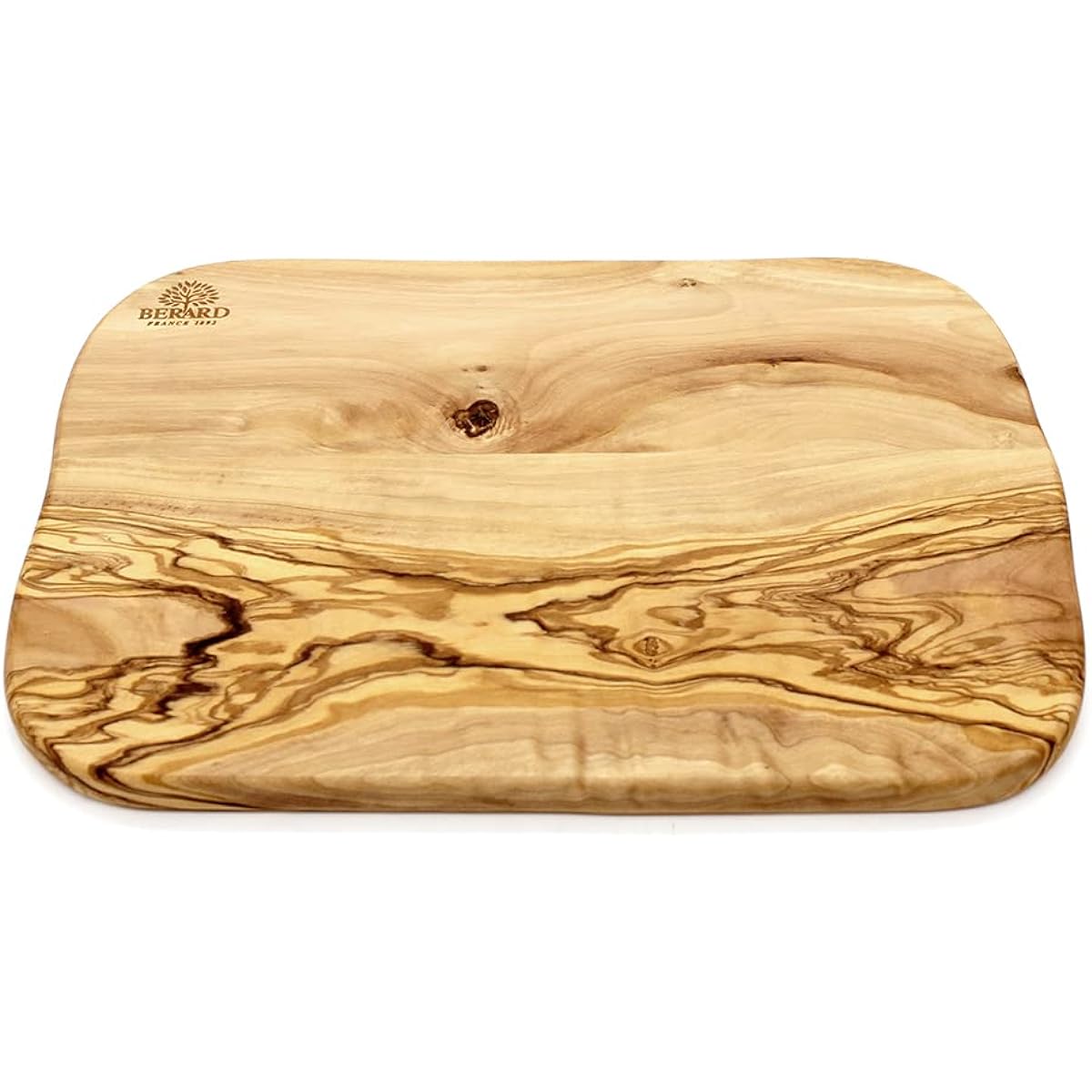 BERARD Cutting Board Genuine Wooden Rectangle Olive Wood IK3701