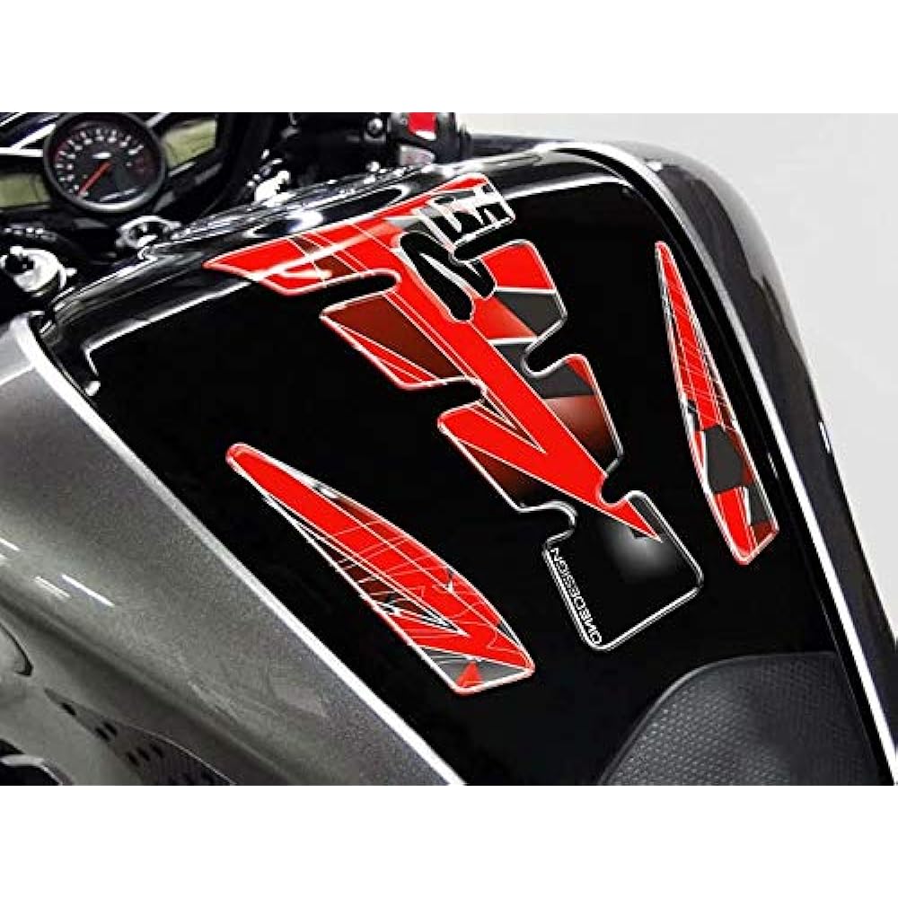 Puig 4721R Tank Pad TANK PADS WINGS [NIN RED] puig-4721r 4721r