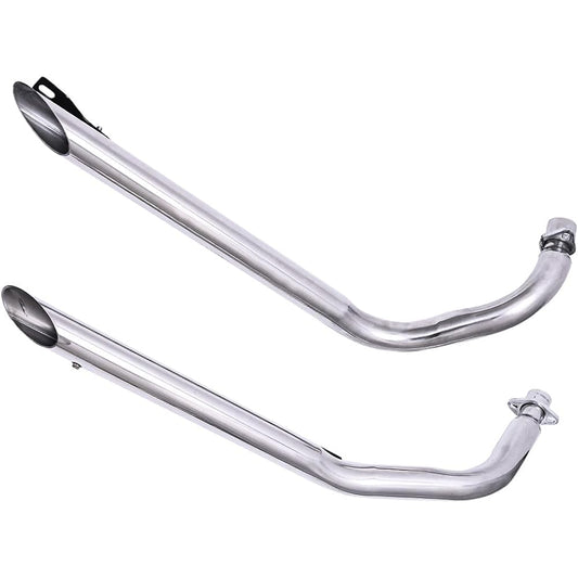 TEED 400 600 Slash Cut Muffler NC26 Full Exhaust Silencer Part STEED Custom