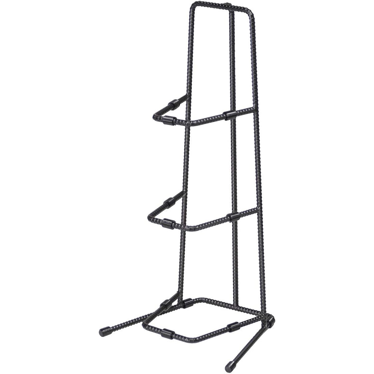 Oaks Stylish Iron Rack Pot Holder BOW 3 Tiers Width 27.5x Depth 24.5x Height 55.6cm