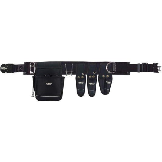 Densan Waist Tool Set WSC Series WSC-97-1BK All Black